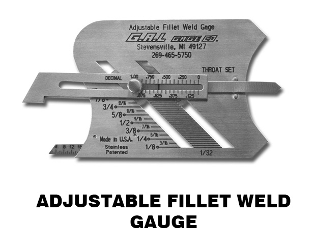 گیج Adjustable Fillet Weld